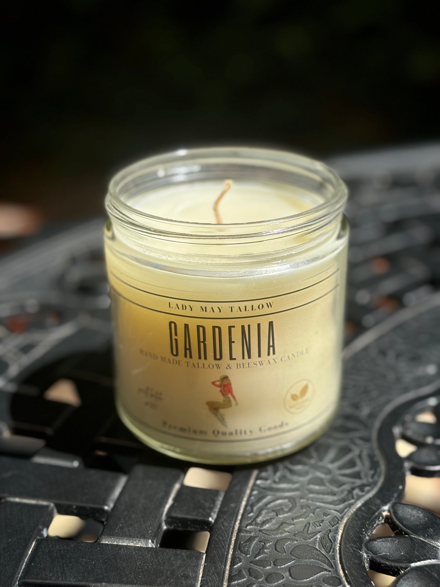 WHITE LABEL Tallow & Beeswax Candle | All Natural, Non-Toxic, Clean Burning