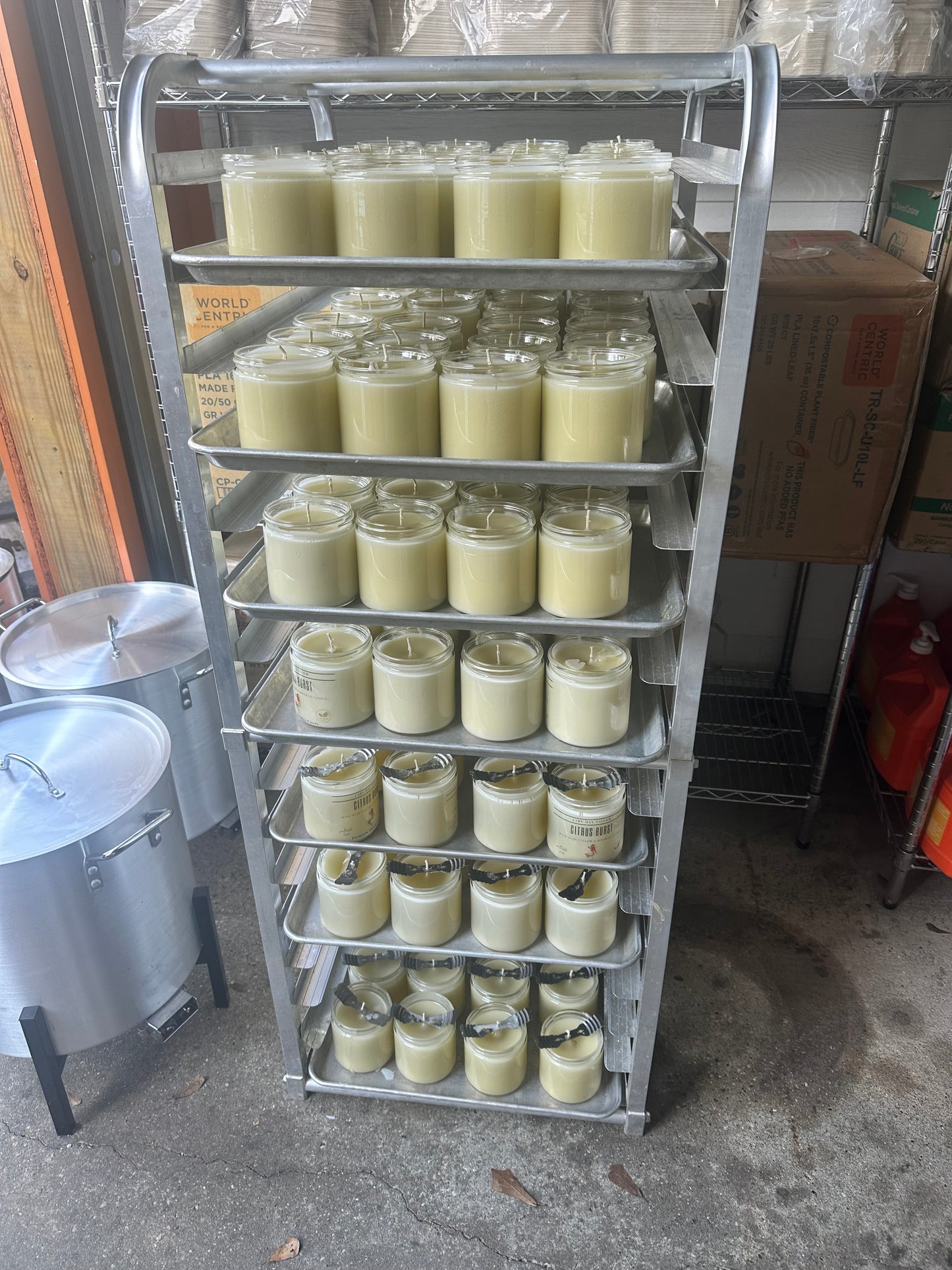 WHITE LABEL Tallow & Beeswax Candle | All Natural, Non-Toxic, Clean Burning