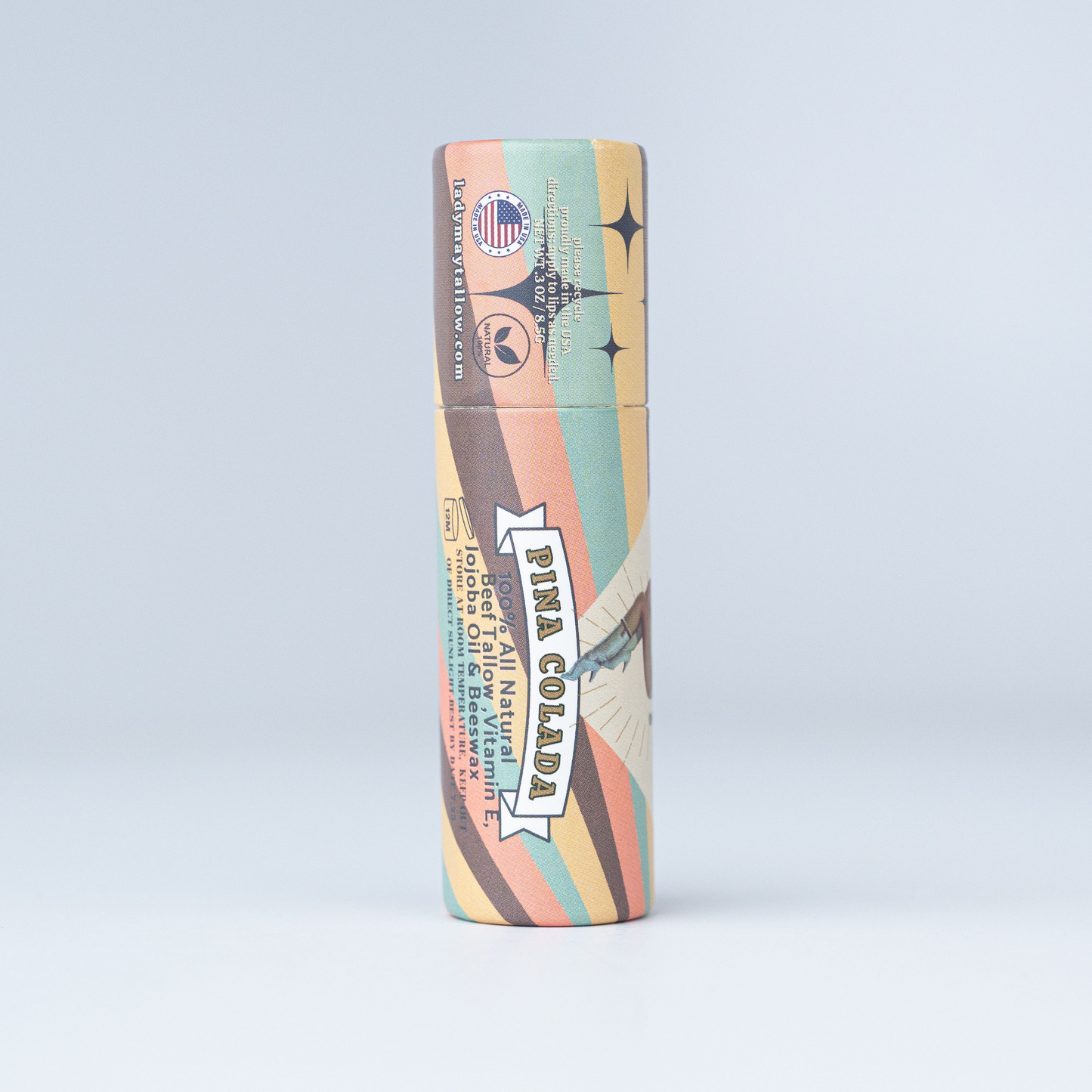 The White Label Tallow Lip Balm | Pure + Natural Hydration